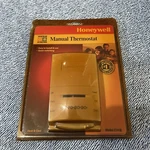 Honeywell Manual Thermostat Model CT41A With Slider Heat & Cool New In Package. Price: $12.49.
