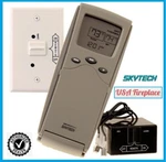 Skytech SKY-3301 Fireplace Remote Control With Timer/thermostat Free Usa Ship! New. Price: $229.99.