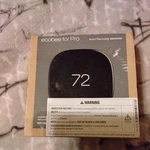 Ecobee For Pro Smart Thermostat Premium EB-STATE6PB-01 Black Open Box New. Price: $70.00.