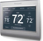 Honeywell Home RTH9585WF1004 Wi-fi Smart Color Thermostat, 7 Day Programmable, Open. Price: $120.00.