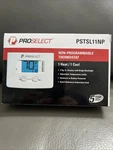 New Proselect 1H/1C Stage Programmable Thermostat - PSTSL11P52 S5. Price: $24.99.