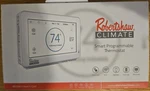 Robertshaw Color Touchscreen Thermostat Model RS7210 - Alexa, Google, Apple Open. Price: $64.95.