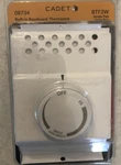 Cadet 08734 White Double-pole Built-in Thermostat Baseboard BTF2W New. Price: $19.99.