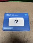 Emerson Lite Smart Thermostat - White Open. Price: $56.99.