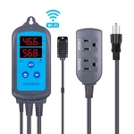 Inkbird Digital Wifi Humidity Controller Dual Outlet Humidistat Humidifiers Fan New. Price: $40.79.