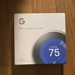 Google Nest Learning Thermostat Stainless Steel Pro Edition T3008US New. Price: $149.99.