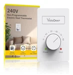 Pcs Manual Electric Baseboard Heater Thermostat For Home 120 V Only, Yelodeer New. Price: $27.50.