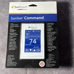 Suntouch Sunstat Command Color Touchscreen Programmable Floor Heating Thermostat New. Price: $220.00.