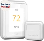 T9 Wifi Smart Thermostat With 1 Room Sensor, Touchscreen Display, White New. Price: $325.51.