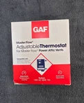 Master Flow Universal Manually Adjustable Thermostat For Power Vent New. Price: $21.99.