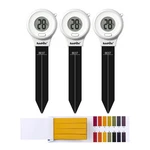 Rainpoint Digital Compact Soil Moisture Meter For Indoor/outdoor Plants, 3 Packs New. Price: $29.95.