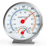 Indoor Outdoor Thermometer Hygrometer, Large Dial Waterproof Wall Mount - Acc... New. Price: $19.26.