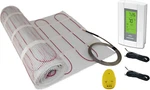 10 Sqft Mat, Electric Radiant Floor Heating System With Digital Sensing New. Price: $274.99.