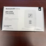 Honeywell 1000 Vertical Heat Non-programmable Thermostat White New. Price: $25.00.