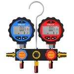 Elitech DMG-3 Ac Manifold Gauge Refrigerant Pressure Set 2 Way With Hoses New. Price: $185.00.