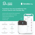 Sensibo Sky, Smart Home Air Conditioner System - Quick & Easy Installation. New. Price: $87.00.