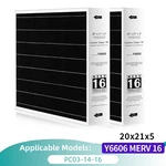 2PCS Y6606 Merv Filter Replacement 20 21 5" For Lennox Pureair PCO3-14-16 New. Price: $94.99.