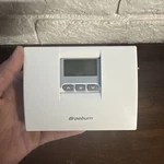 Braeburn #2000 5-2 Day Digital Thermostat Programmable Single Stage Heat/cool Used. Price: $19.99.