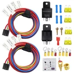 Faststorm Dual Electric Fan Relay Kit Radiator Temperature... New. Price: $60.77.