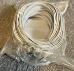 Moyeel 40FT Flat Power Extension Cable New. Price: $16.00.