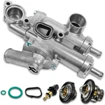 Ransoto Aluminium Thermostat Housing Assembly With Sensor 68003582AB... New. Price: $86.83.