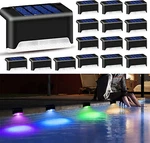 16PCS Solar Pool Side Lights Color Changing Deck Outdoor Led Step Lamp New. Price: $33.99.