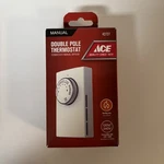 Heating Only Dial Thermostat Ace Hardware Double Pole Manual 42727 New. Price: $22.39.