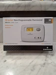 Emerson 1F79-111 Thermostat, C, Hardwired, 24VAC New. Price: $23.98.