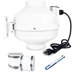 4X4 Inch Radon Installation Fan Kit, Mitigation System Inline Duct ... New. Price: $236.55.