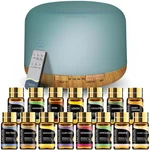 Sacatr 500ML Essential Diffuser With 15 Oils, Ultrasonic Cool M... New. Price: $43.27.