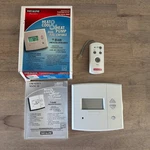 Totaline P374-1900 Thermostat 7-DAY Programmable Heat Pump 2C/3H Dual Fuel Open. Price: $35.99.