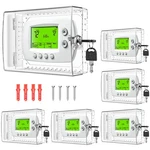 6 Pcs Trj Thermostat Lock Box With Key, Clear Cover Transparent New. Price: $102.57.