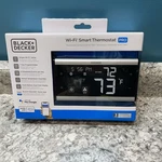 Black And Decker Wi-fi Smart Touch Key Thermostat Programable Dual Color New. Price: $37.50.
