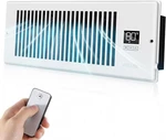 10-SPEED Quiet Vent Booster Fan With Remote & Thermostat Control 4"X12" White New. Price: $83.99.