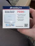 Braeburn 7330 Bluelink Smart Connect Wireless Remote Humidity Plenum Sensor New. Price: $40.00.