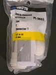 Watts PL-3033 Quick Connect Tee For Poly Soft Copper Tubing, 1/2" X Od New. Price: $8.99.