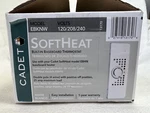 Cadet Ebknw Part 13170 Softheat 25 Amp Thermostat White - New! Open. Price: $49.99.