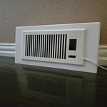 Smart Vent / Booster Fan Adapter For Baseboard Diffusers Optimize Hvac Airflow New. Price: $67.99.