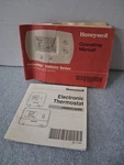 Honeywell Operating Manual Focuspro TH5000 & Electronic Thermostat Owners Guide Used. Price: $7.50.