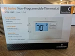 Emerson 1F75C-11NP Non-programmable Thermostat, 1H/1C New. Price: $34.95.