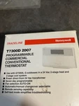 Honeywell T7300D 2007 Programmable Commercial Conventional Thermostat New. Price: $125.00.