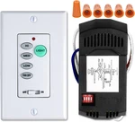 Universal UC9050T Ceiling Fan Wall Remote Control Kits With Adjustable 3 Speed,l New. Price: $83.91.
