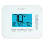 Braeburn 4235 Programmable Thermostat 3H/2C Heat Pump, 7-DAY, 5-2 New. Price: $105.68.