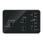 Rv Thermostat, Briidea Analog (cool Only/furnace), Black New. Price: $17.18.