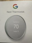 Google Nest Thermostat - Smart Programmable Wifi Fog Open. Price: $40.00.