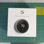 Google Nest A0013 T3007ES 3RD Generation Learning Thermostat - Complete Used. Price: $59.99.