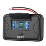 78W Usb Outlet Wall Mount 12V 4-PORT Dual Pd 36W QC3.0 Quick Charge New. Price: $24.99.