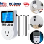 10XDIGITAL Thermostat Outlet Plug Temperatures Controller Socket Heating Cooling New. Price: $99.99.