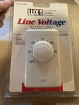 Lux LV21042 Line Voltage Heating Only Thermostat Double Pole 10067 New. Price: $19.99.