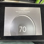 Google Nest Learning Thermostat Obsidian (4TH Gen) Temperature Sensor (2ND New. Price: $208.00.